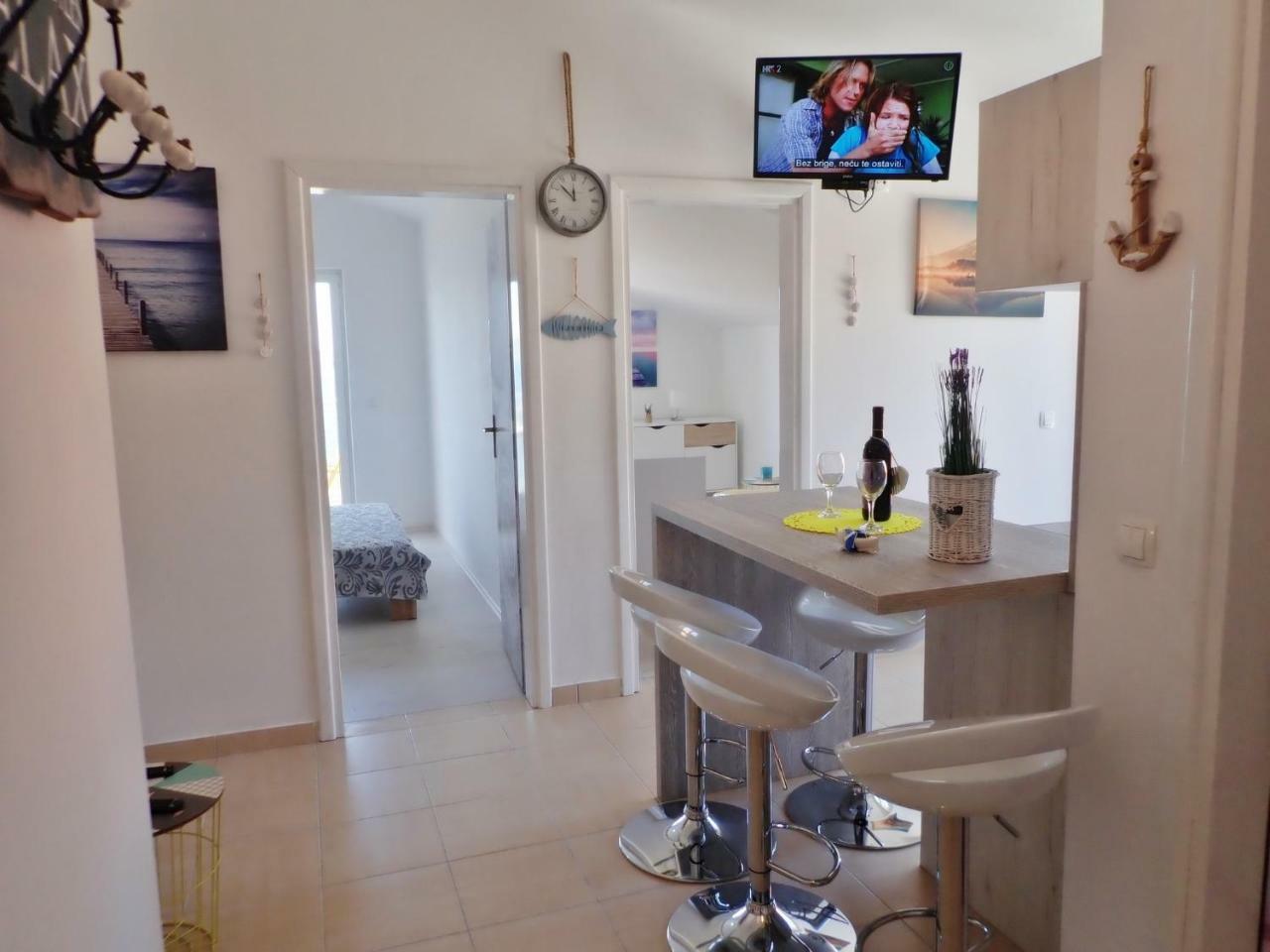 Apartment Ela Enjoy Breathtaking Seaview Seline Exterior foto